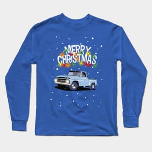 Chevrolet C10 Pickup Christmas Sweater Long Sleeve T-Shirt